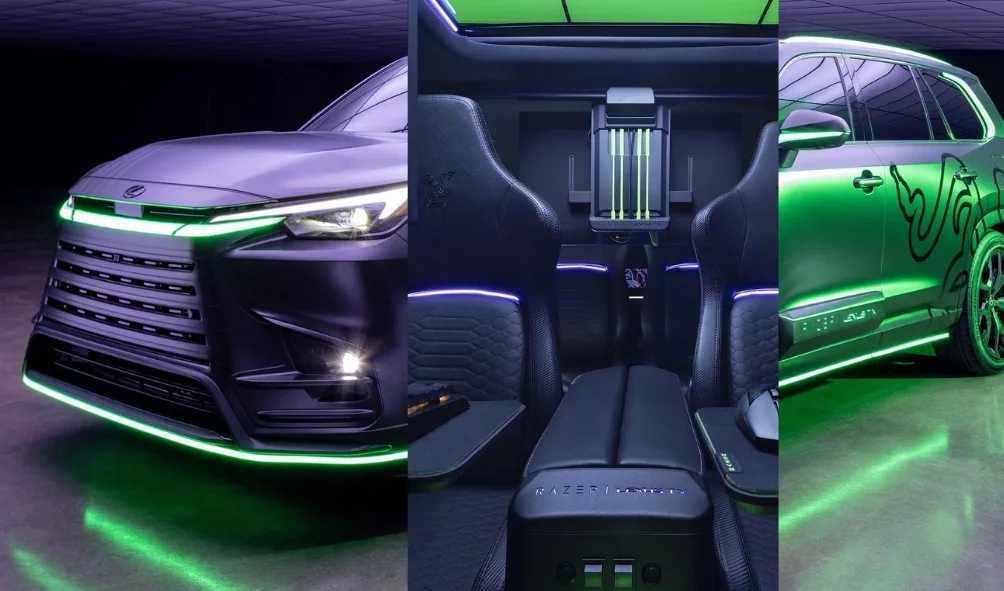 Razer x Lexus TX SUV