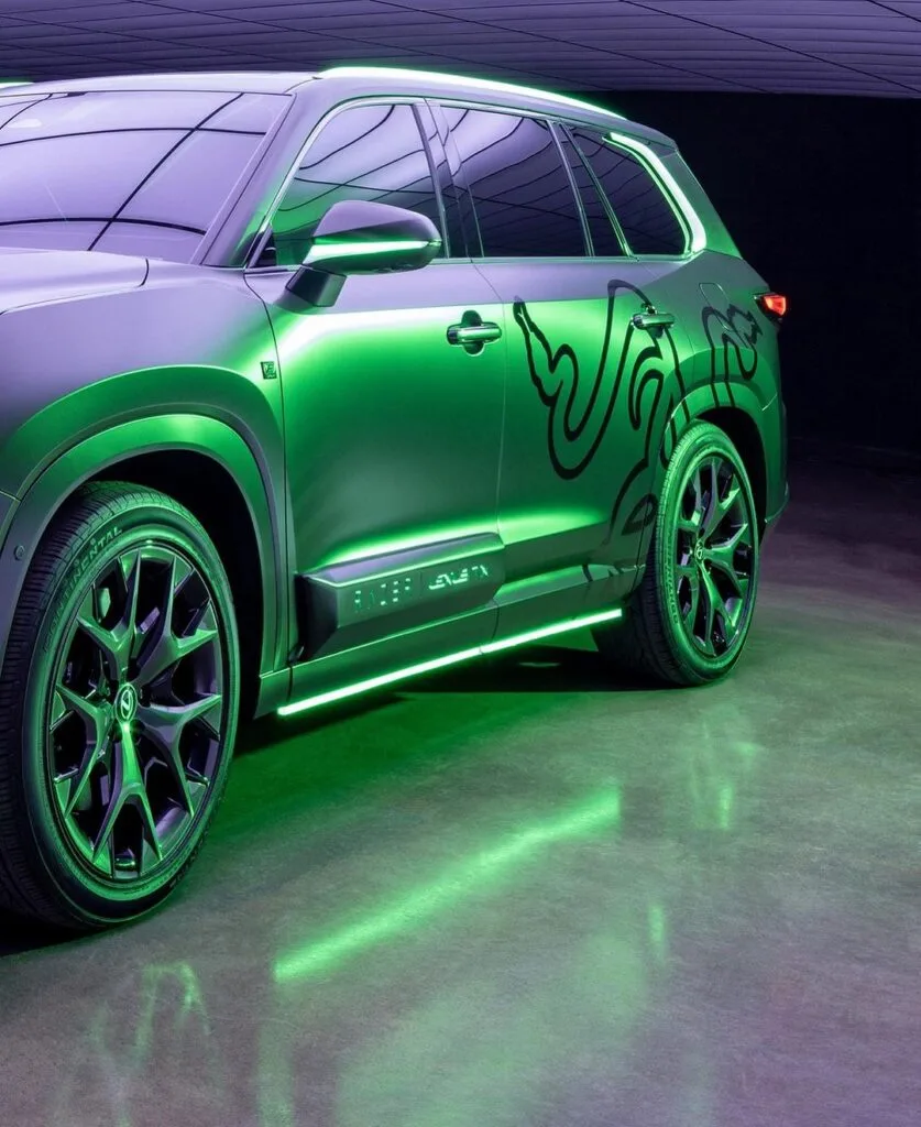 Changing the Definition of Travel-Based Entertainment — The Fusion of Gaming and Luxury: Razer and Lexus TX SUV Deliver an Im