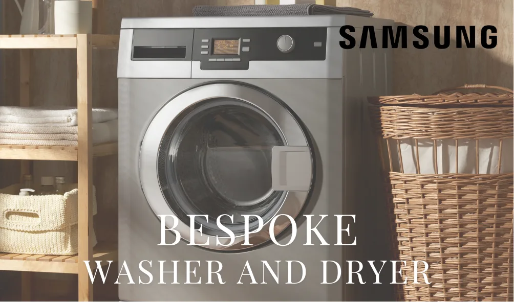 Transform Your Laundry Routine with the Samsung Bespoke AI Washer and Dryer