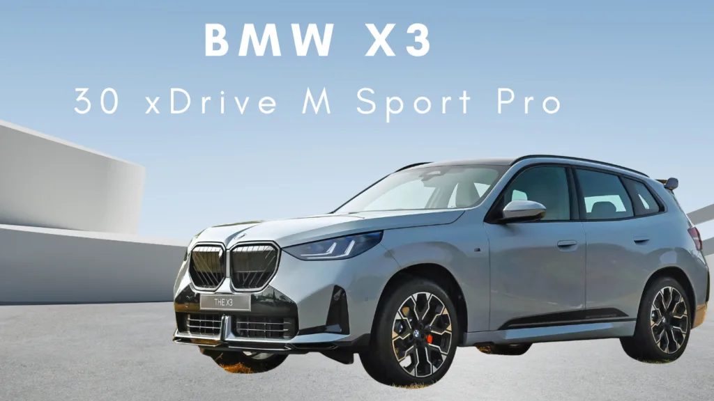 BMW X3 30 xDrive M Sport Pro — 5 Biggest Car Launches in India This February 2026 You Should Know About