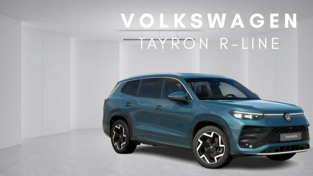VOLKSWAGEN TAYRON R-LINE — 5 Biggest Car Launches in India This February 2026 You Should Know About