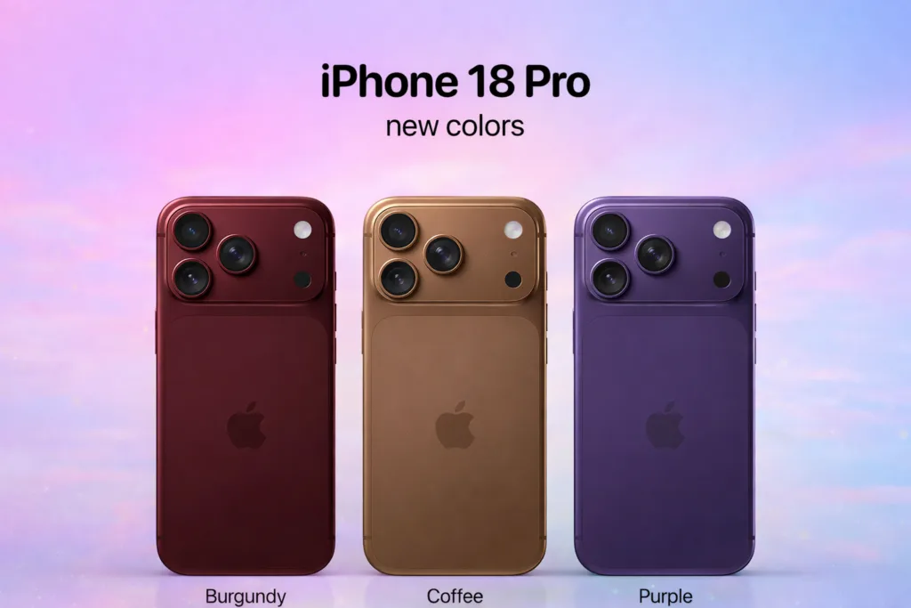 Design Renders & Color Options Leaked — Apple iPhone 18 Leaks 2026