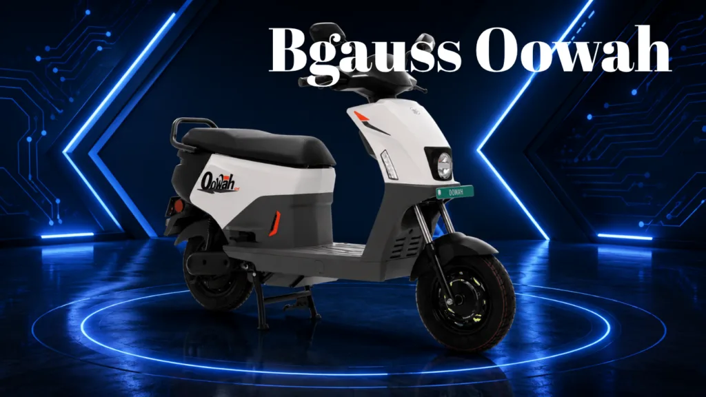BGauss Oowah — Best High-Range Lightweight Pick — Best Electric Scooters Under ₹1 Lakh in India 2026: Top 10 Picks