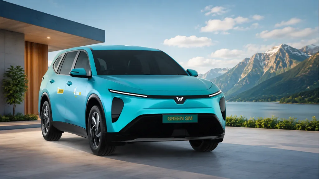 VinFast Limo Green (VF MPV 7) — Premium 7-Seater — VinFast Green SM Electric Taxi India