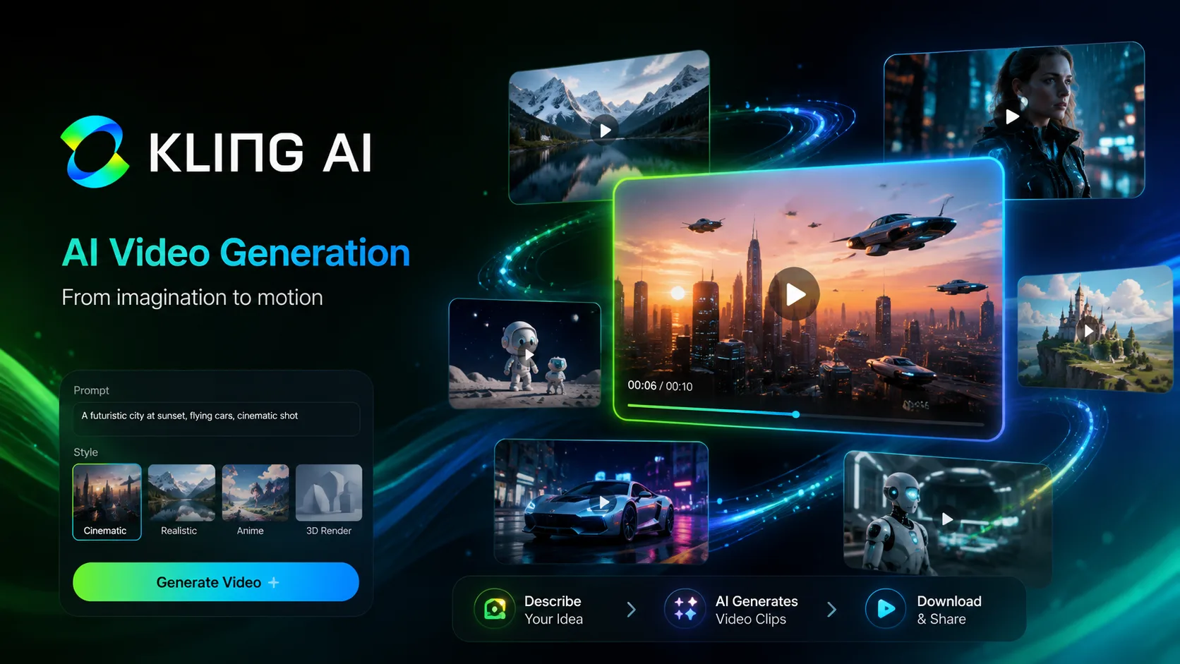 Kling AI Scene Control: Create Smarter AI Videos With Precise Scene Control