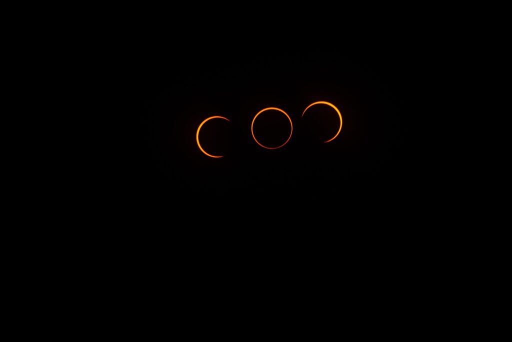 annular solar eclipse : ring of fire